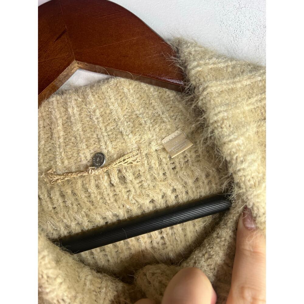 ANTHROPOLOGIE Knitted & Knotted TALAH Eyelash Cardigan Size XS - Picture 4 of 8